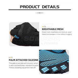 Guantes deportivos de neopreno para levantamiento de pesas resistentes al desgaste a bajo precio - Product Image 5