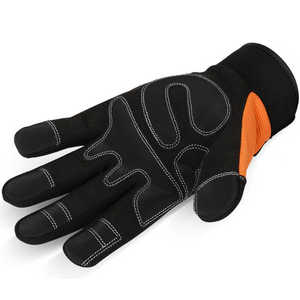 Guantes mecánicos de cuero con pantalla táctil para protección de manos antiimpacto Guantes DE SEGURIDAD DE TRABAJO DE PALMA reforzados industriales de alta resistencia - Product Image 4