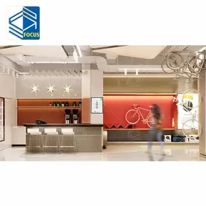 Commerci all'ingrosso Mountain Bike Store Fixtures Bike Display Retail Bike Shop Display Furniture