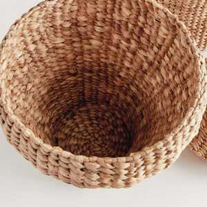 TienPhong, venta al por mayor, jarrones de jacinto de agua modernos, jarrones de jengibre, tarros con tapa decorativos naturales tejidos a mano para el hogar, el hotel y la exhibición - Product Image 5