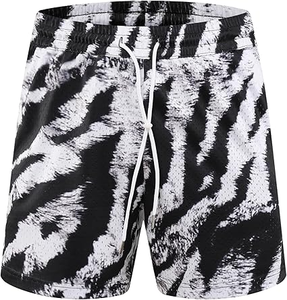 Nouveau 2025 été tendance hommes Gym Shorts de sport en plein air course Fitness respirant Double couche pantalons de sport - Product Image 2