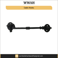 OEM Personnalisé Classique Design Moderne Intimité Crochet de Verrouillage Approvisionnement en Vrac Métal Cabine Fenêtre Porte Accessoires Prix de Gros