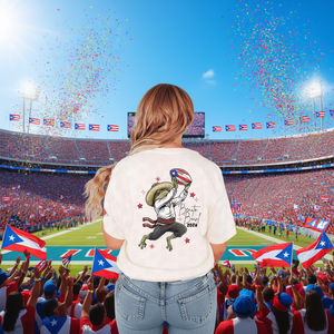 Maglietta da Calcio Benito Bowl Boricua, T-Shirt Carina Coqui per il Giorno della Partita, Maglietta Promozionale per Tifosi di Porto Rico, Regalo per gli Abitanti dell'Isola - Product Image 3