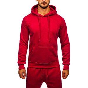 Chándal personalizado para hombre, ropa de calle, chándal liso de calidad superior para hombre, chándal térmico 100% de algodón transpirable - Product Image 2