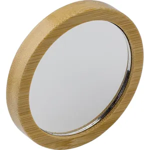 Specchietto Tascabile in Bambù Promozionale, Ecologico e Pratico - Product Image 1