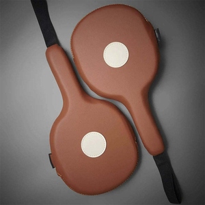 ไม้พายหนังสำหรับฝึกซ้อมมวยป้องกันระบายอากาศเป็นมิตรกับสิ่งแวดล้อมสำหรับคิกบ็อกซิ่ง - Product Image 6