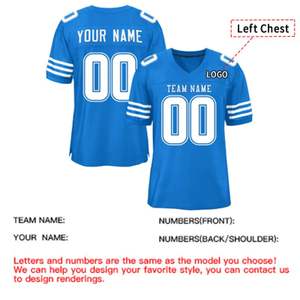 Camiseta de Fútbol Americano Personalizada al por Mayor, Uniforme de Equipo Sublimado - Product Image 3