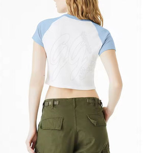Equipo Wear Adultos Béisbol Crop Top Jersey Pakistán Hecho Precio barato Ropa deportiva Crop Top Jersey - Product Image 3