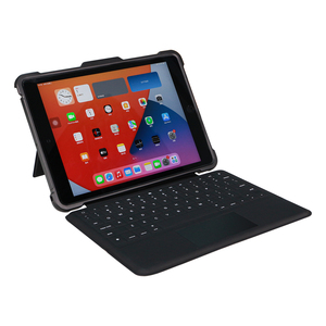 Funda inalámbrica con logotipo personalizado al por mayor, teclado blanco, teclado mágico de PU para iPad Pro de 10,2 pulgadas - Product Image 4
