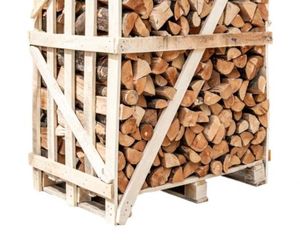 Leña Euro secada al horno en palés de alta calidad, producto relacionado con la energía de haya roble seco - Product Image 4