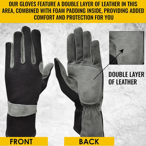 Gants de vol de pilote personnalisés Meilleurs gants Nomex imperméables pour les pilotes avec manchette longue Gants de pilote de Flyer personnalisés - Product Image 5