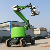 Nouvelle Plateforme Élévatrice Articulée Diesel/Hydraulique de 60 pieds pour Travaux de Construction, à Batterie, pour Personnes