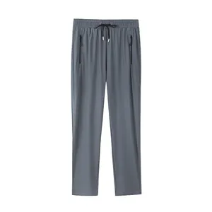 Pantalons d'été décontractés pour hommes en gros, taille élastique brodée, mi-haute, séchage rapide - Product Image 1