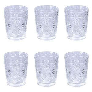 Set di 6 Bicchieri da Acqua Pia Colada da 250ml, Cristalleria Premium - Product Image 1