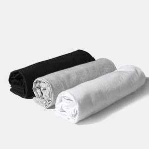 2025เสื้อยืดผู้ชาย, เสื้อยืดแขนสั้นคุณภาพสูงผ้าถักสีล้วน - Product Image 5