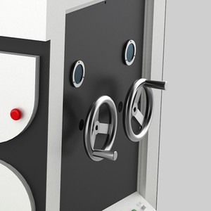 Máquina enderezadora hidráulica de placas de acero inoxidable con motor para nivelar piezas pequeñas de tamaño mediano 0,5-2,5mm - Product Image 2