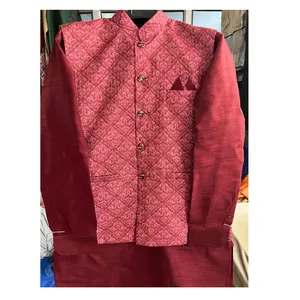 New sale on Indo western three piece Mens available in bulk quantity at wholesale prices by Indian supplier