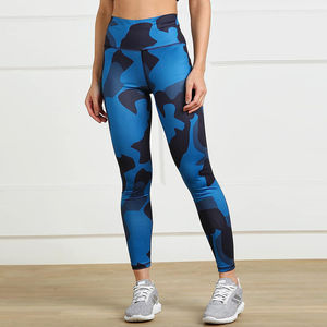 Leggings de Yoga para Mujer al por Mayor, de Alta Calidad, Antibacterianos, de Spandex/Poliéster, para Adultos, Ropa de Gimnasio y Fitness - Product Image 3