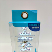 Boîtes d'emballage personnalisées en plastique PET transparent, fabriquées à partir de matériaux recyclés, avec trou de suspension gaufré et épaisseur personnalisée pour leurres de pêche