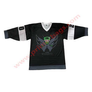 Jersey de hockey sobre hielo con impresión personalizada MOQ bajo - Product Image 2