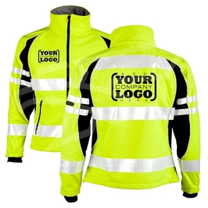 Ropa de trabajo de seguridad para hombres Chaqueta reflectante de seguridad de alta visibilidad Logotipo personalizado Ropa de trabajo al aire libre Chaquetas para hombres - Product Image 2