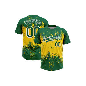 Ropa deportiva al aire libre alta calidad último diseño hombres 2024 uniforme de béisbol profesional sublimación personalizada Jersey - Product Image 3