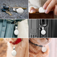 MiLi MiTag Duo, Dispositivo de Localización Inteligente para Niños, Resistente al Agua IP67, Control por Aplicación, para Cartera, Bolso, Teléfono Celular, AirTag, GPS