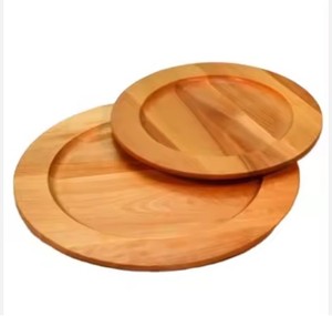 Assiette en bois massif forme carrée vaisselle de taille élégante et personnalisée nouvelle assiette en bois massif à bas prix - Product Image 2