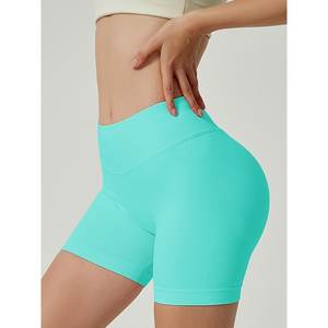 Short taille haute à séchage rapide pour femme avec technologie extensible dans les 4 sens pour les activités quotidiennes et sportives - Product Image 5