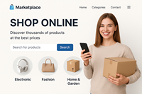 Profesyonel Dropshipping Web sitesi tasarımı uygun fiyatlı Web ajansı şık ve etkili e-ticaret çevrimiçi çözümler yaratıyor