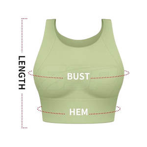 Soutien-gorge de sport respirant au design unique pour femmes pour l'entraînement à séchage rapide Fitness Gym Running Wear avec logo sur le dos - Product Image 5