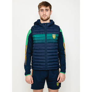 Unisex GAA Hurling gaélico a prueba de viento Reversible ligero acolchado impermeable Puffer Gilet chaqueta para deportes al aire libre de invierno - Product Image 4