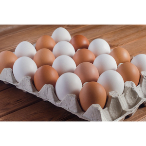 Œufs de poule blancs de qualité supérieure, œufs de ferme, soigneusement emballés pour la fraîcheur et la sécurité. - Product Image 4