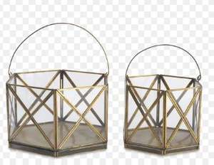 Bougeoirs en métal tendance pour la décoration, bougeoirs à pilier en laiton, prix les plus bas pour la décoration - Product Image 5