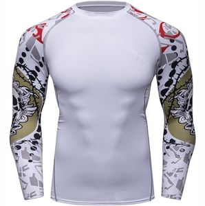 Rash Guard pour homme Bjj Rash Guard à manches longues Rash Guard Jiu Jitsu - Product Image 1