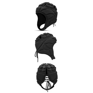 <b>MAXIMIZE</b> WEARS Men's Rugby Helmet Head Protector Scrum Cap Print Pattern Round Oval Customized New Fashionable Look Even Style - Product Image 6