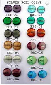 Perles de verre rondes blanches peintes sur mesure à partir de 6mm, idéales pour les créateurs de bijoux - Product Image 6