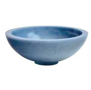 this unique bowl is perfect for Handcrafted <b>Epoxy</b> Resin Bowl with <b>metal</b> base Best Selling Handmade Resin Bowl Marble-Look Design - Product Image 3