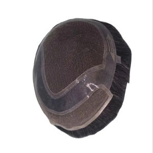 Toupee para Hombre Taz Hair, Peluca de Cabello Humano 100%, Densidad Cruda 60%-150%, Cabello Indio Remy, Resistente al Agua, Ondulado - Product Image 2