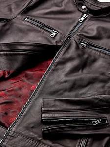 Chaqueta de Cuero Personalizada Nueva 2024, Chaqueta de Cuero de Alta Calidad con Cierre Frontal Completo, Cuello Alto, Forro de Cuero PU Original OEM para Invierno - Product Image 5