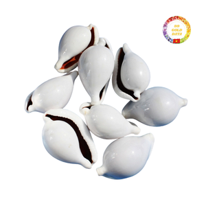 เปลือกหอยไข่ขัดเงาขนาด2-3นิ้วสำหรับเครื่องประดับแบบทำมือของตกแต่งบ้านและงานแต่งงาน - Product Image 1