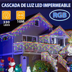 Luci a Cascata LED RGB Impermeabili da 10M per Esterni, Tubi IP65 per Uso Esterno - Product Image 5