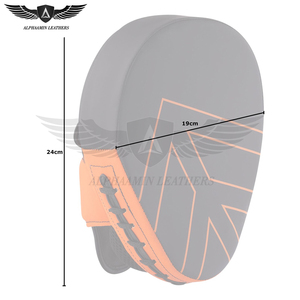 แผ่นซ้อมชกมวยหนัง PU คุณภาพสูงสุด สีดำส้ม รูปทรงต่างๆ จากผู้ผลิตที่ดี - Product Image 6
