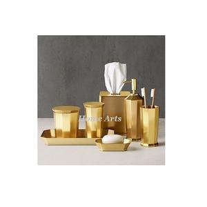 Juego de baño de metal de la más alta calidad, tamaño y forma personalizados, para uso en hoteles y baños. - Product Image 1