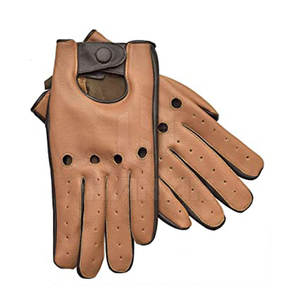 Gants en cuir respirants à la mode personnalisés pour hommes pour l'extérieur Gants de conduite chauds pour l'hiver avec écran tactile-Prix de gros - Product Image 6