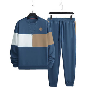 <b>Top</b> Selling 100% Cotton Material High Quality Men <b>Sweat</b> Suits Lightweight Breathable Men <b>Sweat</b> Suits - Product Image 1