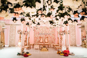 Mariage indien du sud FRP Vidhi Mandap Decor Amazing Elephant Mandap for Srilankan Wedding Royal Wedding Indoor Mandap Decor - Product Image 6