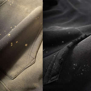 Sudadera con Capucha de Corte Cuadrado Vintage para Hombre, con Logotipo Personalizado, 360 g/m², 100% Algodón de Punto French Terry, Talla Grande - Product Image 3