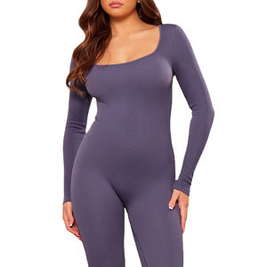 Ropa Deportiva Personalizada 2026, Mono de Yoga de Talla Grande con Espalda Descubierta, Body Elástico sin Costuras para Mujer, Monos y Trajes de una Pieza para Mujer - Product Image 6