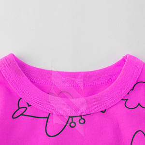 เสื้อยืดผ้าสำหรับเด็กสีพื้นใส่สบายออกแบบได้เองสไตล์เรียบง่าย - Product Image 2